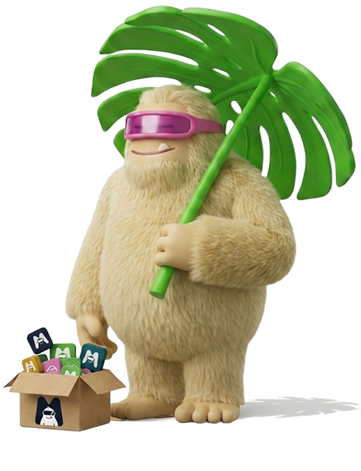 Monstric mascot
